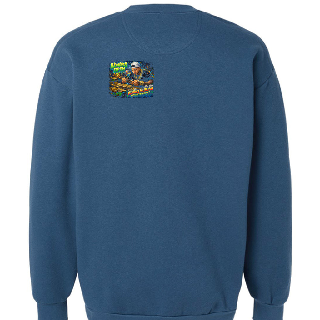 SEA BLUE - BACK