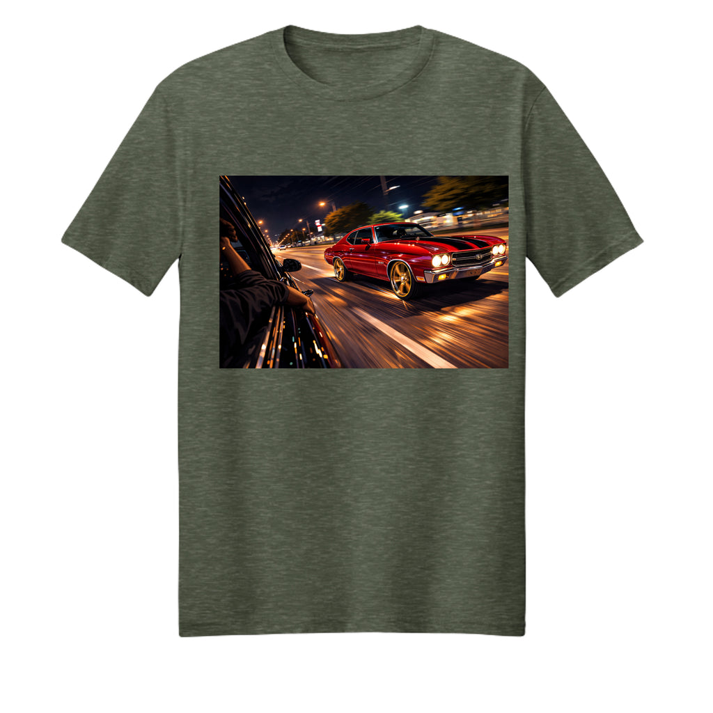 Olive Drab Green Heather - PC54 - FRONT