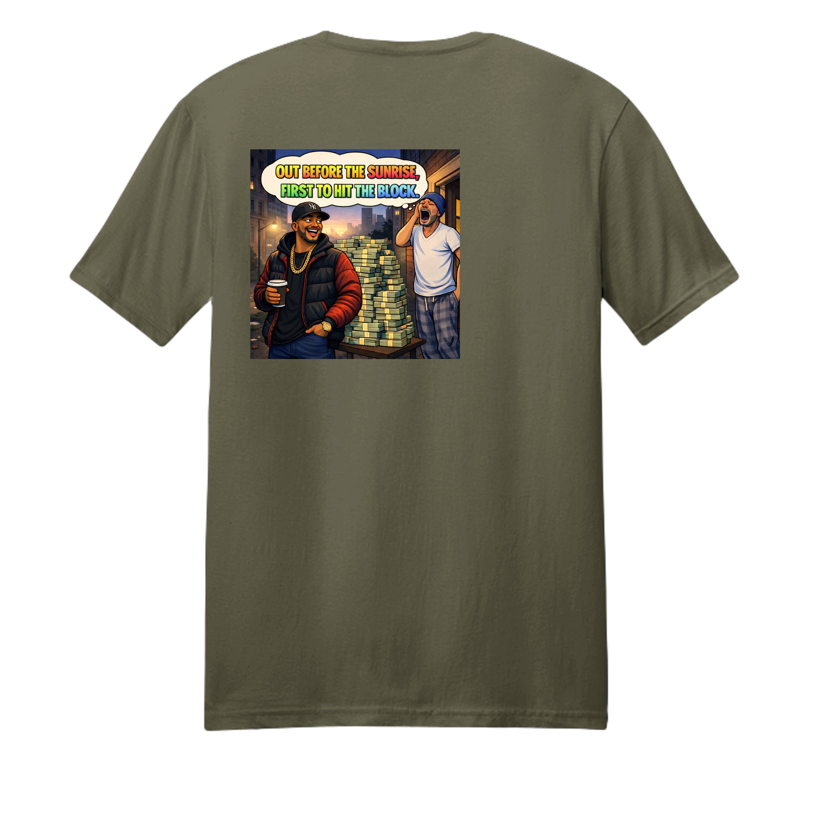 Olive Drab Green - PC54 - BACK